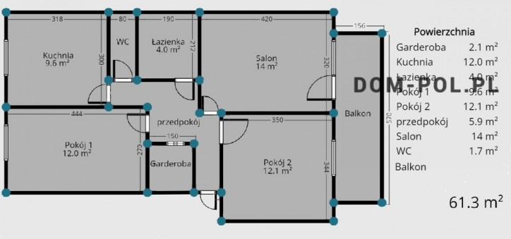 Mieszkanie Sprzedaż Wyhalew 15